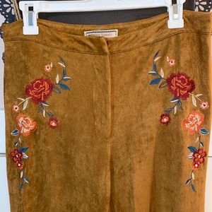 Suede bell bottoms 😍